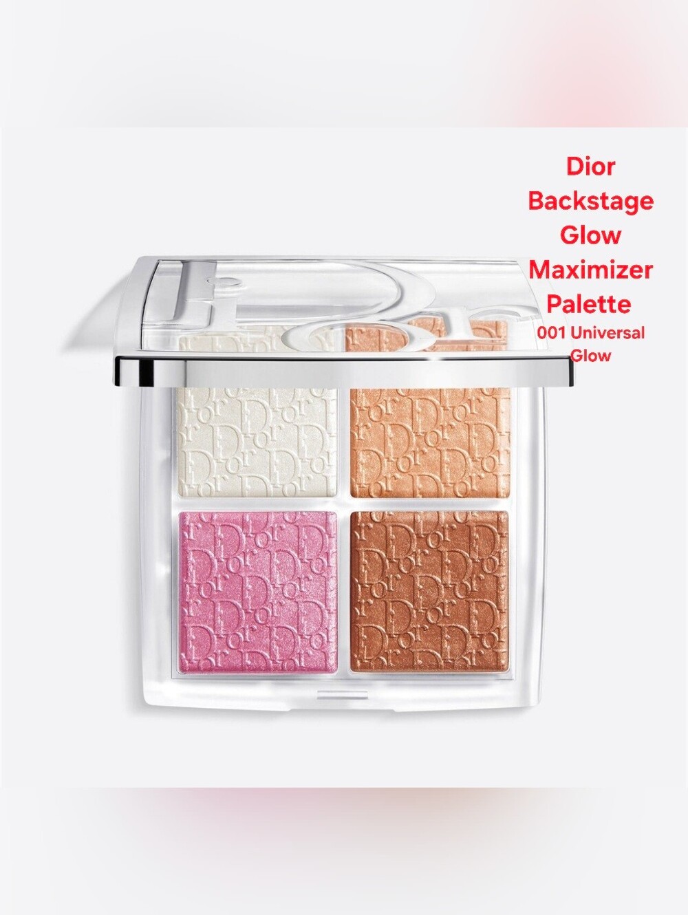 Dior Backstage Glow Maximizer Palette 001 Universal Glow. BNIB